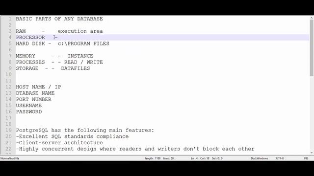 PostgreSQL Database Tutorial -- General Information - Part 2 смотреть онлайн