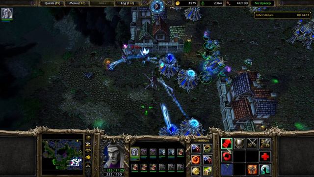 Warcraft 3 Alternate Overgrowth of Lordaeron Chapter 5: Attack of the Sentinels смотреть онлайн