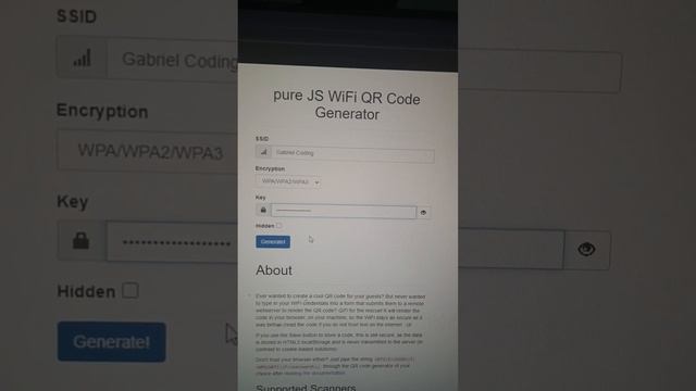 ✅ Como CREAR un CODIGO QR para COMPARTIR WiFi ???? смотреть онлайн