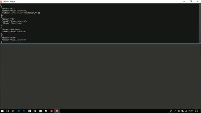 DELPHI IDEIAS#17 - Prévia - COMO LER E EXIBIR JSON...só que do meu JEITO!!! смотреть онлайн