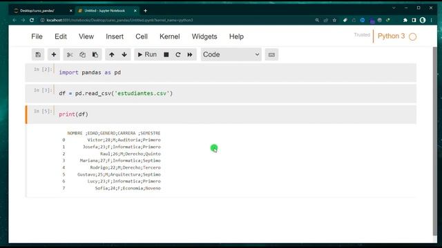 CURSO de PYTHON con PANDAS Para Ciencia de Datos - EXCEL a CSV смотреть онлайн