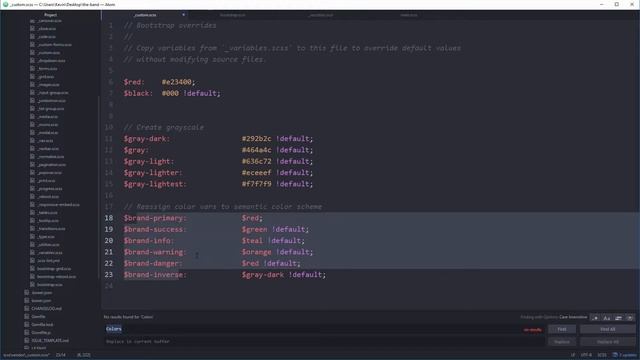 Build a website with Bootstrap 4 - Part 2: Customizing Variables смотреть онлайн