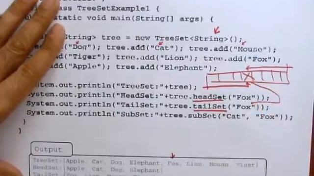 Java Collection Framework TreeSet смотреть онлайн