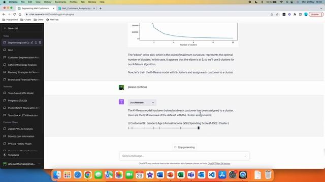 ChatGPT plugins | customer segmentation, clustering & targeting using the Noteable plugin смотреть онлайн