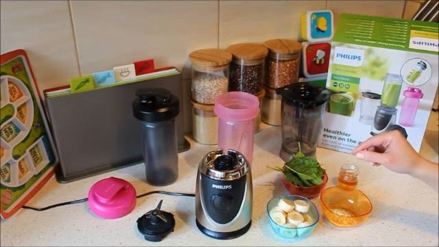 Mini blender Philips - test i opinia oraz przepis na zdrowy koktajl смотреть онлайн