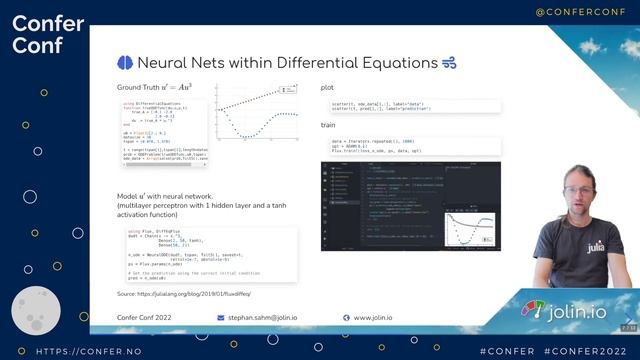 Neural Differential Equations for Timeseries Forecasting in Julia – Stephan Sahm смотреть онлайн