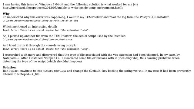Error: Unable to write inside TEMP environment variable path (3 Solutions!!) смотреть онлайн