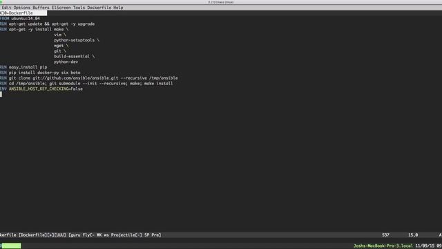 Ansible Docker Screencast Demo смотреть онлайн