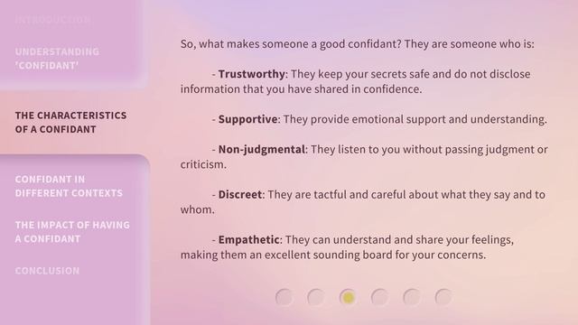 Unlocking Trust: The Role of a Confidant in Your Life смотреть онлайн