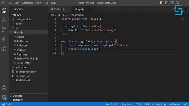 Handling API Requests in React #22 React Course смотреть онлайн