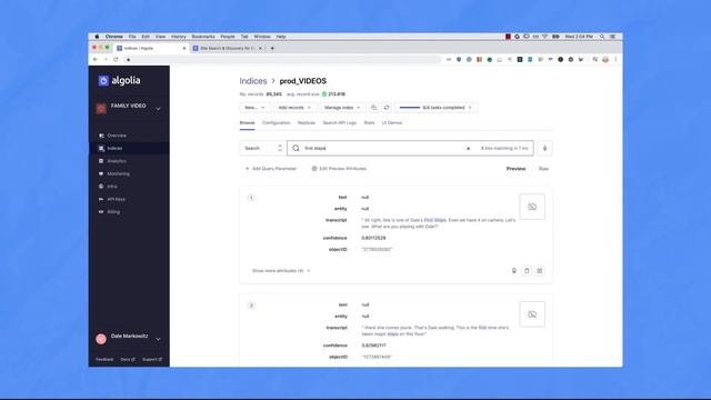 I created an AI-powered video archive for searching family videos смотреть онлайн
