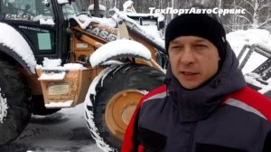 Новый отзыв об экскаваторе-погрузчике CASE 695 ST