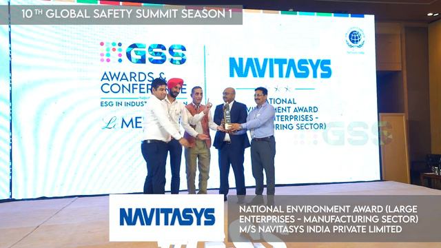 Global Safety Summit National Environment Award Electronics Manufacturing Sector Winner Navitasys смотреть онлайн