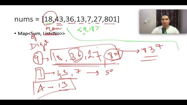 CompleteWeekly Contest 302| Leetcode 2342 Max Sum of a Pair With Equal Sum of Digits| 2 Approaches смотреть онлайн