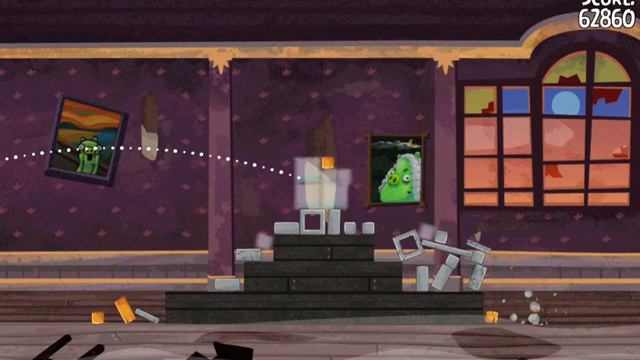 Angry Birds Seasons Haunted Hogs 1-1 Walkthrough 3-Star смотреть онлайн