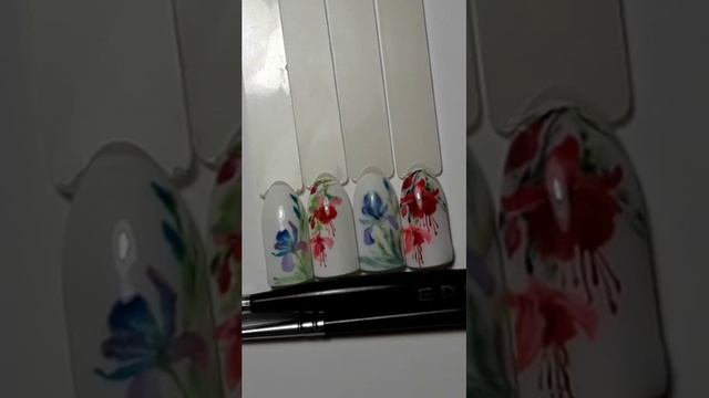 Анна Красикова. Весенние цветы гель лаками. Часть 1./Periscope/ смотреть онлайн