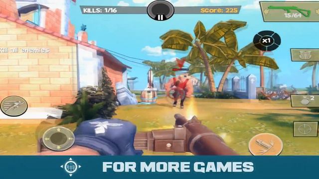 Blitz Brigade - Online FPS fun - Free On Android & iOS - Gameplay Trailer смотреть онлайн