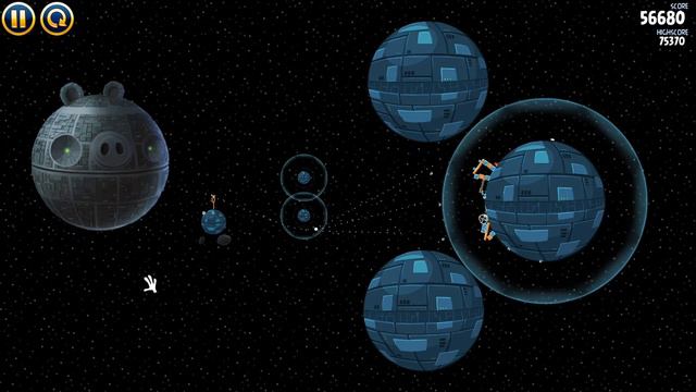 Angry Birds Star Wars Death Star Level 2-9  76680