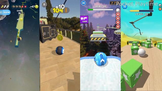 Action Balls vs Going Balls vs Fly Ball Sky vs Going Balls Speed Run - Android, IOS gameplay смотреть онлайн
