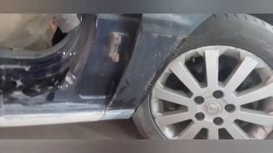 Замена порога Zafira A