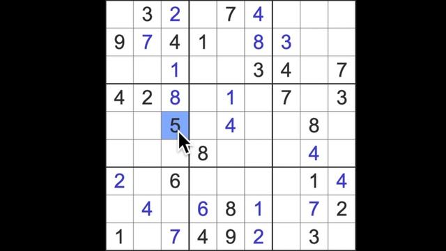 Sudoku solution – New York Times sudoku 20 December 2022 Medium level смотреть онлайн