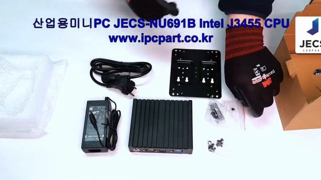 산업용PC 산업용컴퓨터 산업용미니PC JECS-NU691B Intel J3455 CPU Unboxing смотреть онлайн