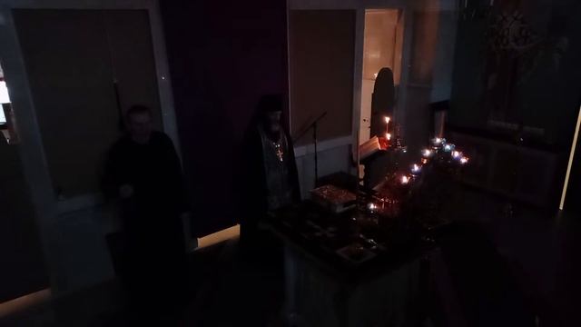 Великое повечерие с чтением Великого покаянного канона в храме МинДА (27 февраля 2023 года) смотреть онлайн