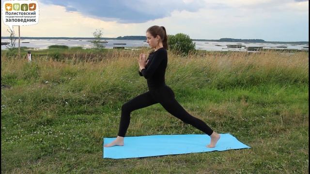 Практика йоги на озере Цевло. День 1. Полистовский заповедник смотреть онлайн