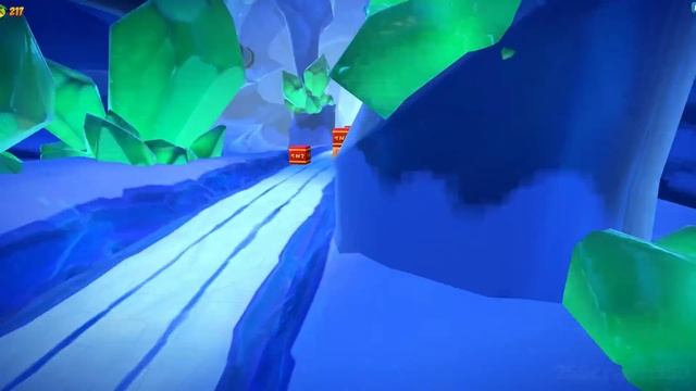 Crash Bandicoot: On the Run! A retro duo - Frosty Robo Neo Cortex's Gang level 2 смотреть онлайн