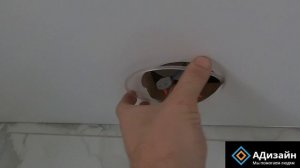 Как установить вытяжку в натяжной потолок