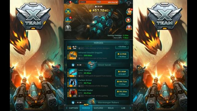 "Xteam - SF Clicker RPG" level 1-150 gameplay / Кликер Икстим прохождение смотреть онлайн