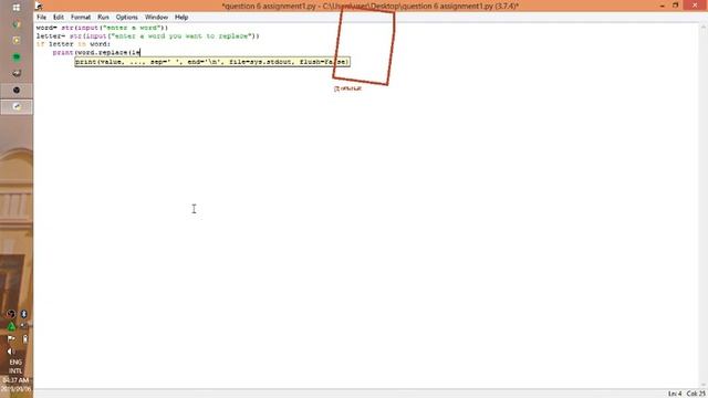 question 6: python string replacement смотреть онлайн