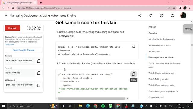 Managing Deployments Using Kubernetes Engine || #qwiklabs || #GSP053 смотреть онлайн