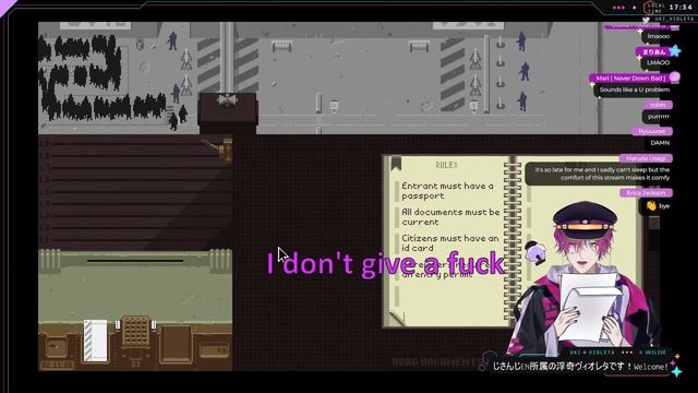 Uki bullying and showing no mercy for the characters of Paper Please смотреть онлайн