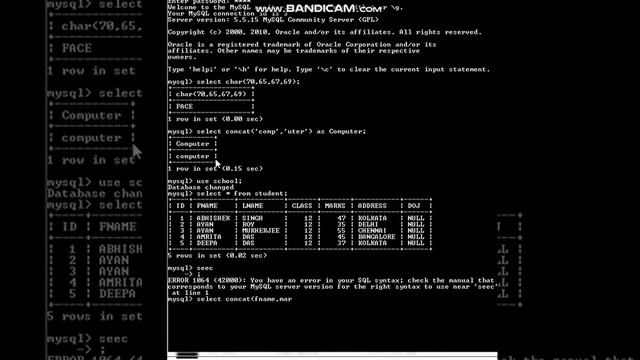 12 IP CS Functions char/concat/lcase/ucase смотреть онлайн