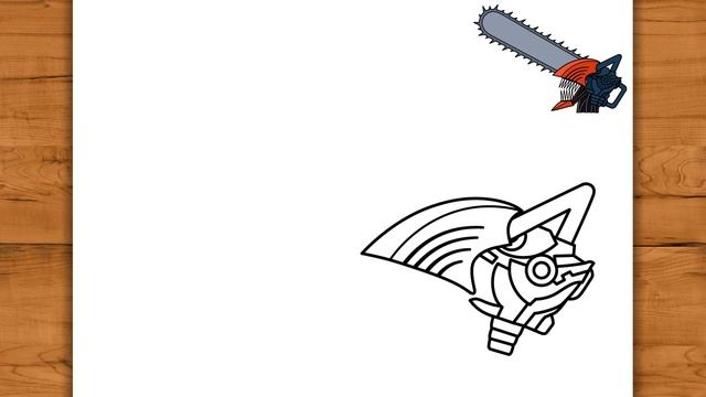 How to DRAW CHAINSAW MAN - Easy Step by Step Anime drawing смотреть онлайн