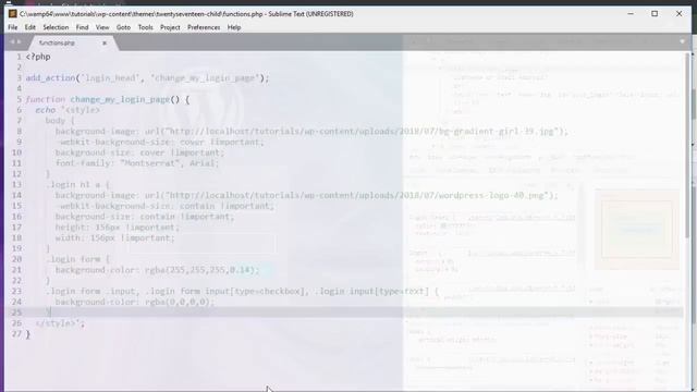How to customize wordpress login page without plugins смотреть онлайн