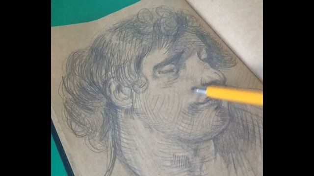 Копирую Жана-Батиста Грёза | Copying Jean-Baptiste Greuze's artwork смотреть онлайн