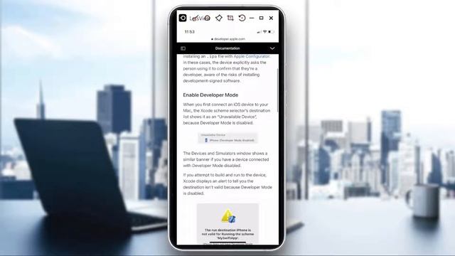 How To Enable Developer Console In iPhone Tutorial смотреть онлайн