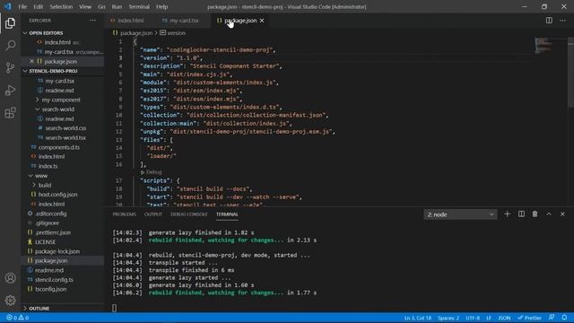 Publish custom web component to NPM Package with practical example смотреть онлайн
