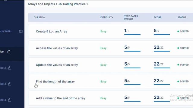 Arrays and Objects | JS Coding Practice 1 Answers | JavaScript | NxtWave | CCBP 4.0 смотреть онлайн