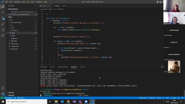 Building a Rust Multithreaded Web Server (20)
