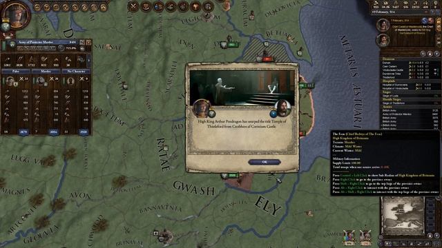 Arthur Pendragon - The Winter King - 19 [CK2 Mod - Based on Bernard Cornwell Books] смотреть онлайн
