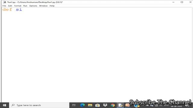 Function in Python2 смотреть онлайн