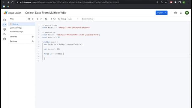 Automate data collection from multiple workbooks in Google Sheets смотреть онлайн