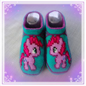 1 часть мастер-класса следочков на ребёнка 5-6 лет "Милая пони"