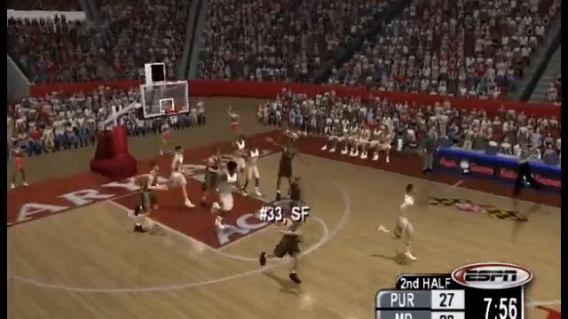 NCAA College Basketball 2K3 (Gamecube) - Purdue vs. Maryland смотреть онлайн