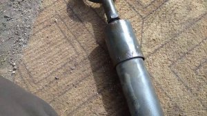 Установка передних амортизаторов кабины Mercedes ATEGO 1218