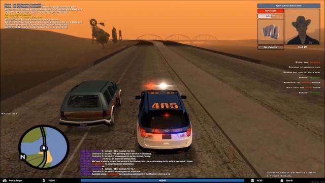 MTA SA: SAPDFR Online Gameplay 142 (Red County Patrol) смотреть онлайн