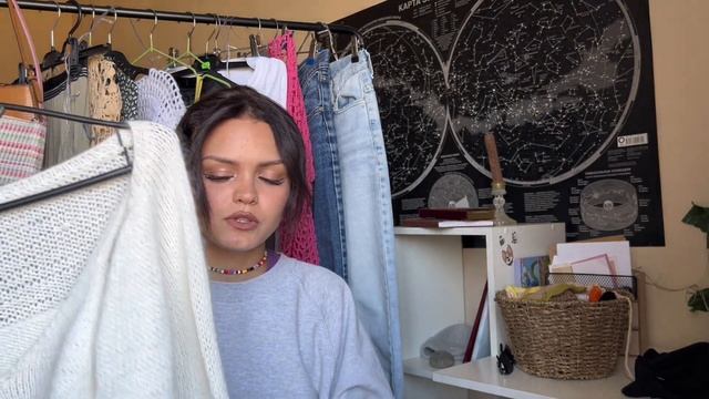 Вязаные вещи весна-лето ?☀️С чем носить ? смотреть онлайн